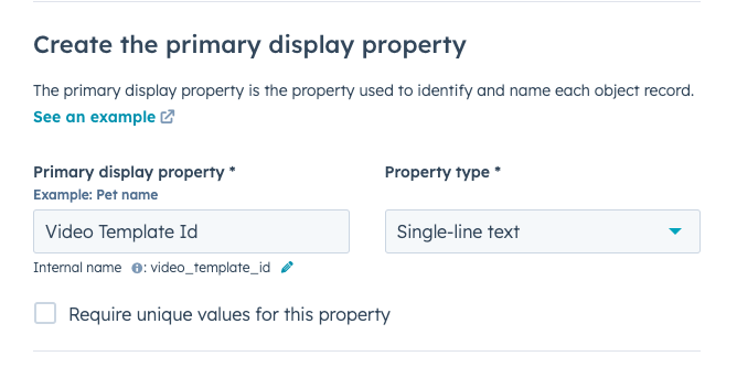 Primary Display Property